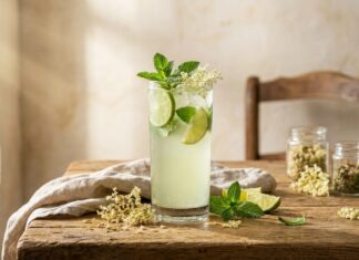 Hoe je een alcoholvrij alternatief voor vlierbloesemspritz maakt om de hitte te verslaan